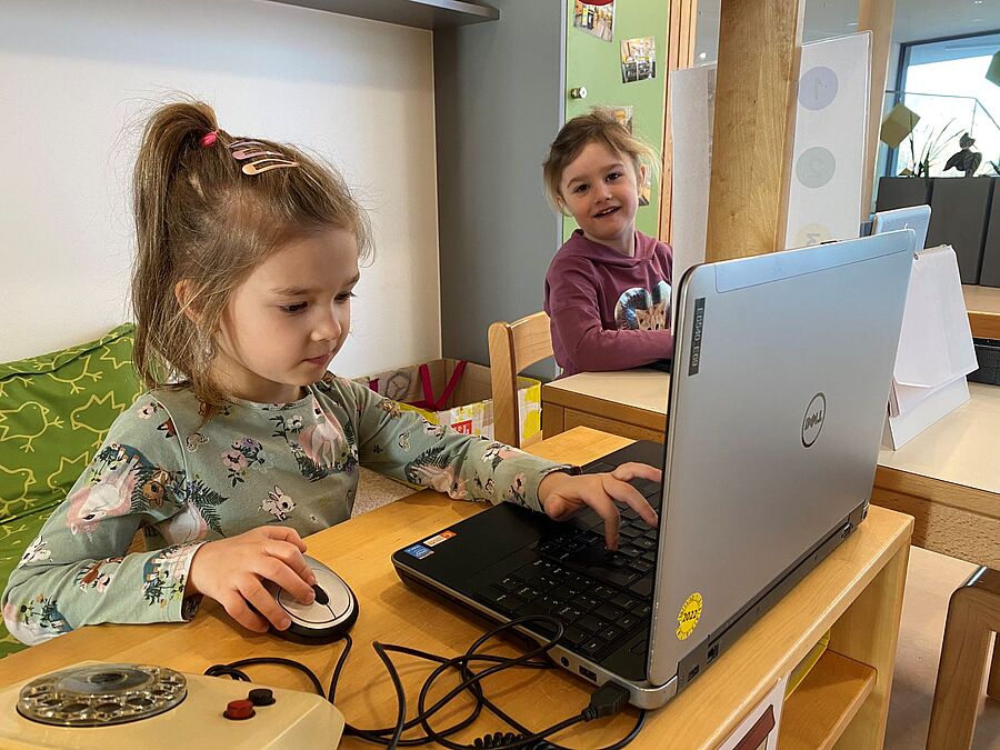 Digitales Lernen beginnt für den VfFB bereits im Kindergarten.