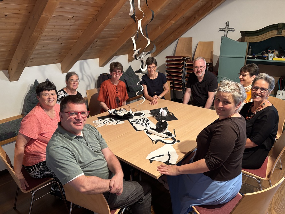 Gruppenarbeit bei der ÖOK-Klausur
