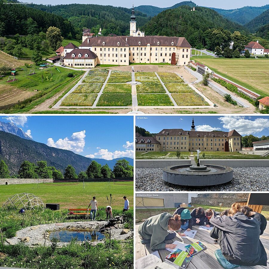 Das Stift Rein und das Meinhardinum, das Gymnasium des Stiftes Stams, setzen sich mit ihren Gärten besonders für den Erhalt der Biodiversität ein.