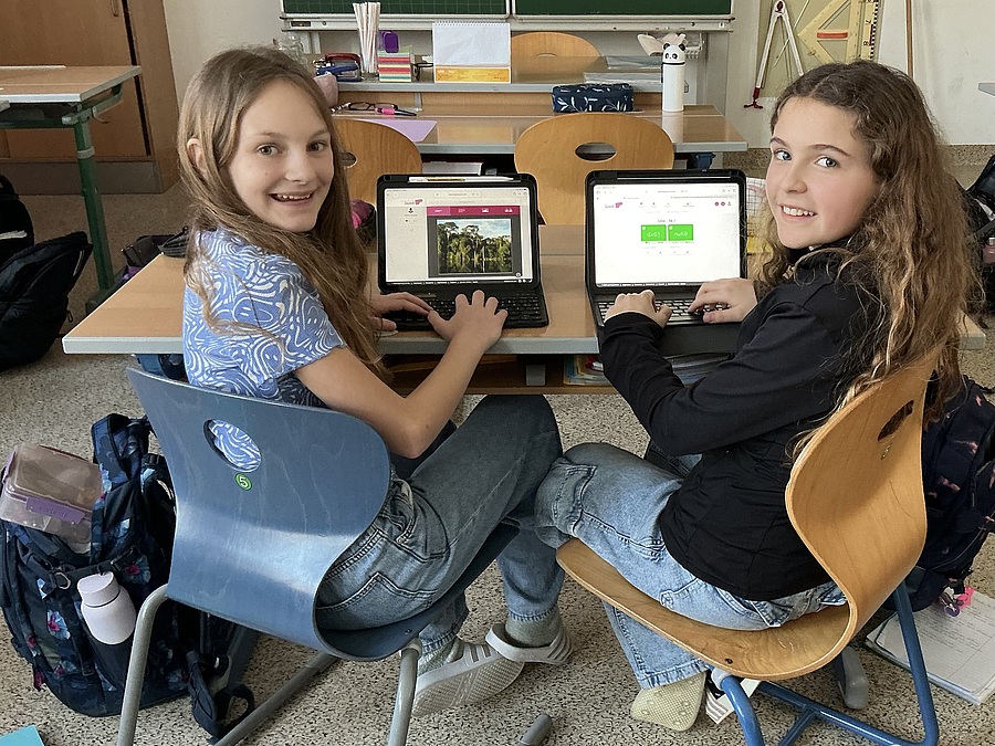 In den Schulen des VfFB, so auch in der Mittelschule Amstetten, ist digitale Bildung ein selbstverständlicher Teil des pädagogischen Alltags.