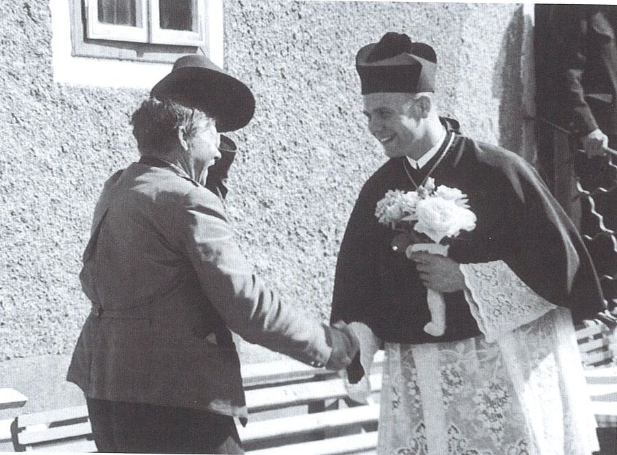 Bevor er Bischof wurde, war Maximilian Aichern Abt des Stifts St. Lambrecht.