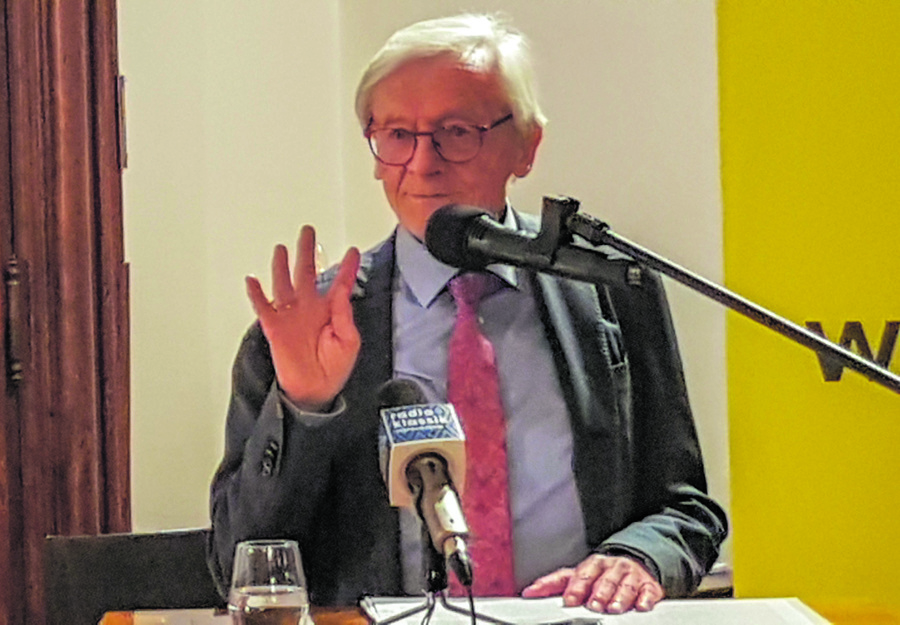 Altbundeskanzler Wolfgang Schüssel hielt die Festrede beim 20-jährigen Jubiläum der „Liturgiewissenschaftlichen Gesellschaft Klosterneuburg“.