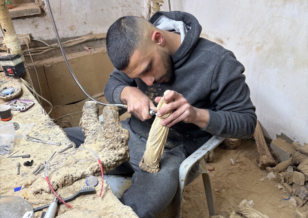 Bei den Holzschnitzern von Bethlehm