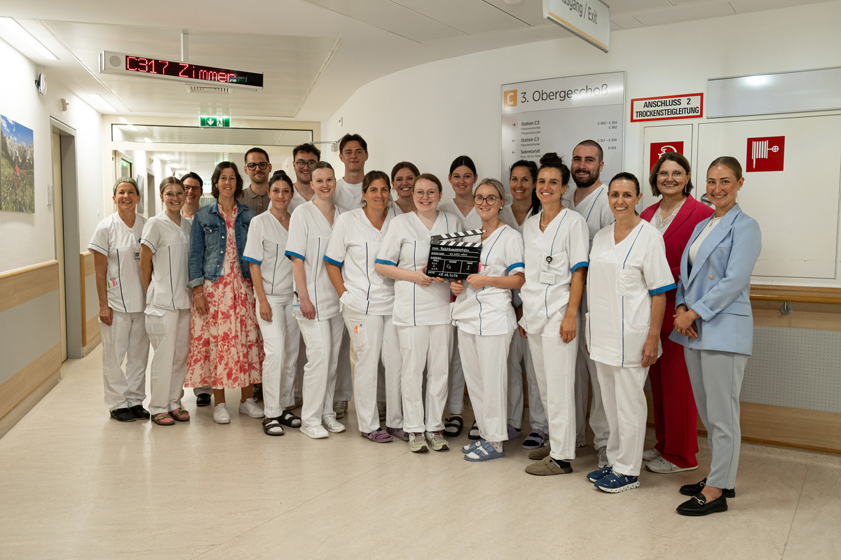 Startschuss für die erste Praktikumsstation im Kardinal Schwarzenberg Klinikum