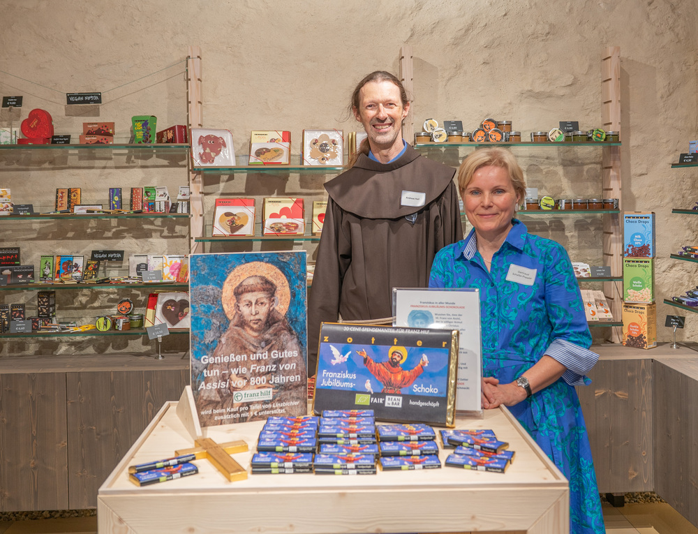 Br. Andreas Holl und Gertraud Schaller-Pressler