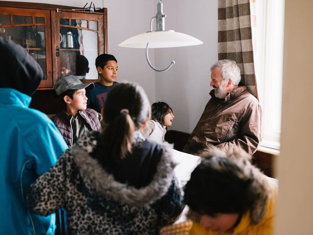 Seit drei Jahrzehnten engagiert sich P. Georg Sporschill in Rumänien.