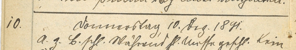 Notizen von Pater Germanus Heberer SDS mit Abkürzungen / Provinzarchiv der Salvatorianer Wien Notizen von Pater Germanus Heberer SDS mit Abkürzungen
