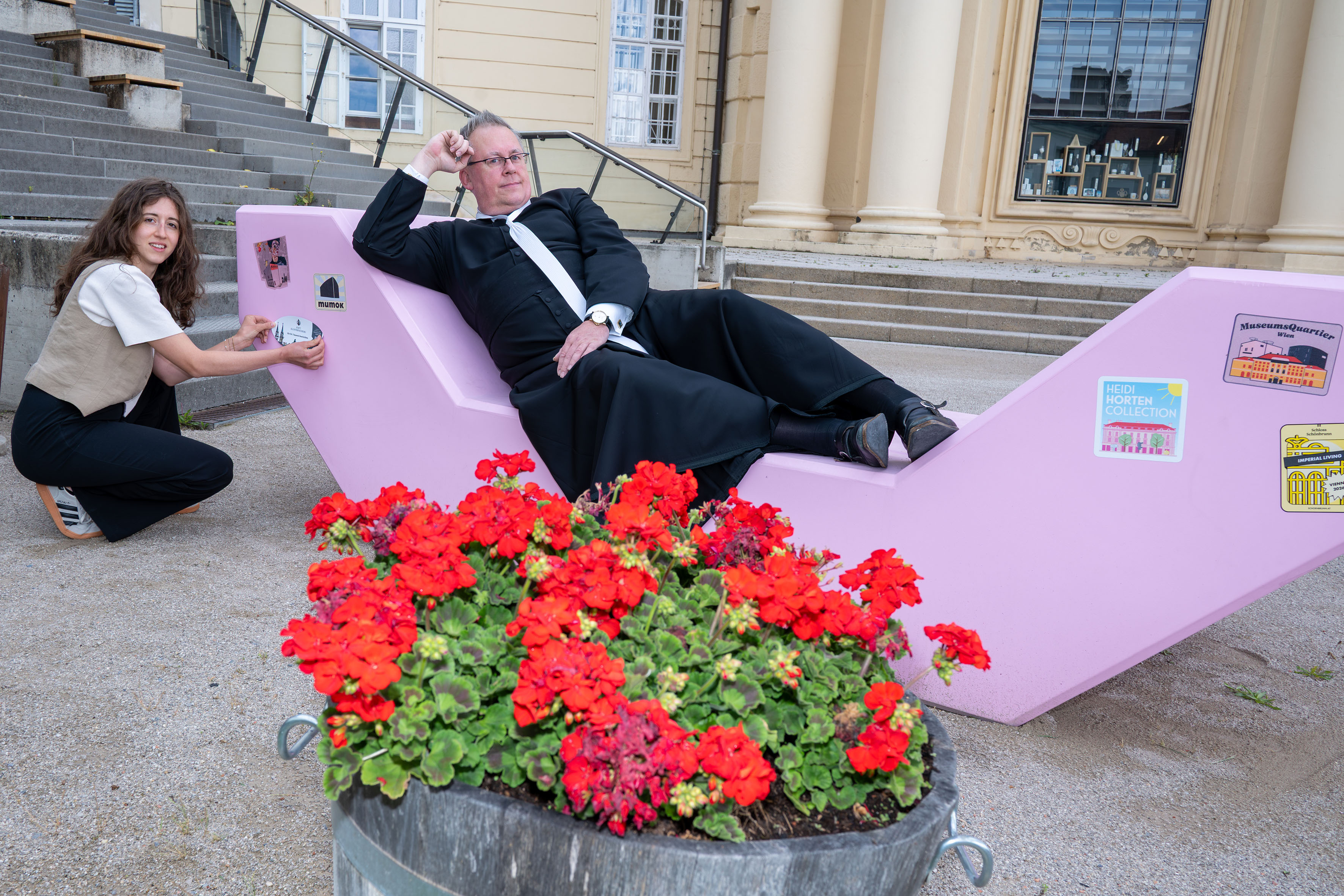 Enzi on Tour macht Halt im Stift Klosterneuburg