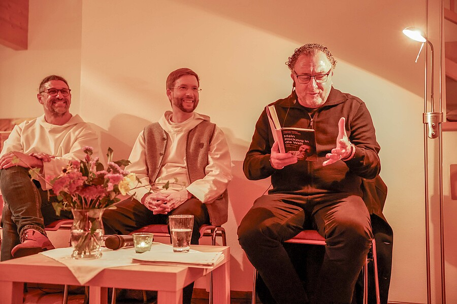 Der deutsche Schauspieler Stefan Wilkening übernahm die Moderation des Abends.