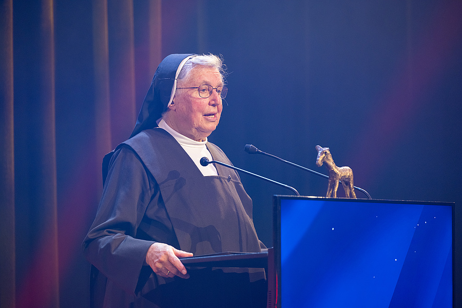 Sr. Elisabeth Brunmayr wurde in der Kategorie „Missionary from Austria“ für ihr Wirken in Uganda ausgezeichnet.