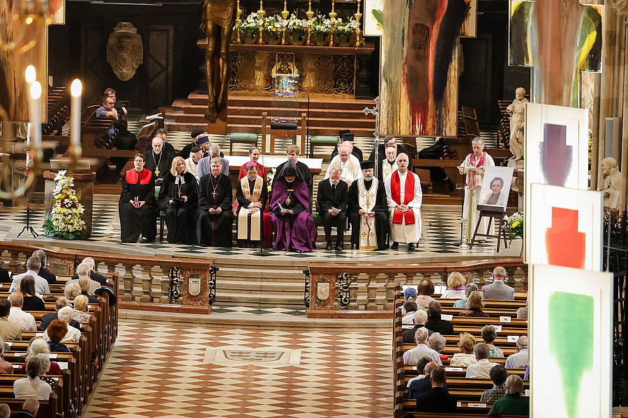 Im Rahmen eines ökumenischen Gottesdienstes wurde am 22. Juni 2026 der Ökumene-Pionierin Oberin Christine Gleixner gedacht.