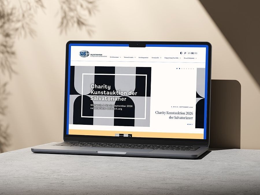 Die Salvatorianer haben eine neue Website.