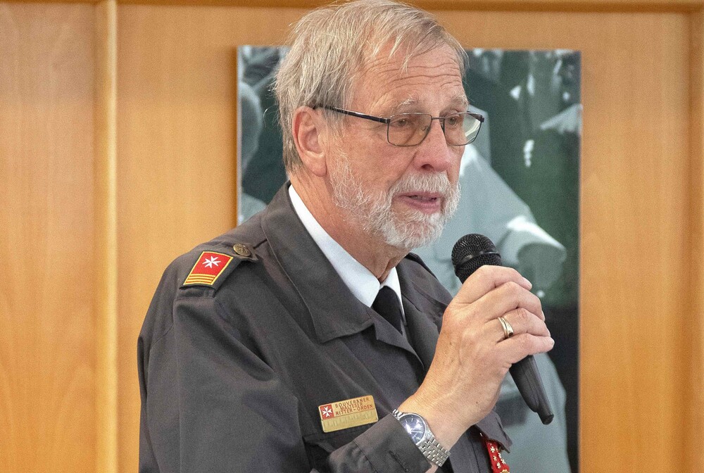 Fra' Gottfried Kühnelt-Leddihn ist seit 1983 Mitglied des Malteser-Ordens / © Souveräner Malteser-Ritter-Orden Fra' Gottfried Kühnelt-Leddihn ist seit 1983 Mitglied des Malteser-Ordens