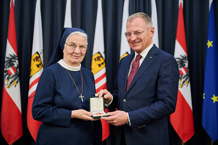 Sr. Mariangela Mayer war lange Zeit im Senegal tätig. / Land Oberösterreich/Peter Mayr Sr. Mariangela Mayer war lange Zeit im Senegal tätig.