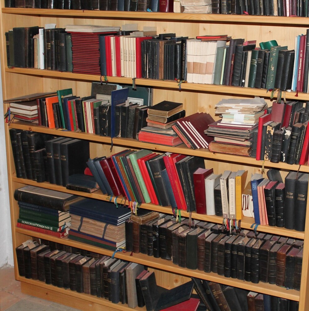 Bestand liturgischer Bücherdubletten im Zisterzienserstift Schlierbach. 