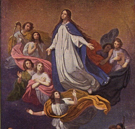 Maria Himmelfahrt, Farbdruck (Seeverlag H. Schneider), Inv.Nr. H 5899. 