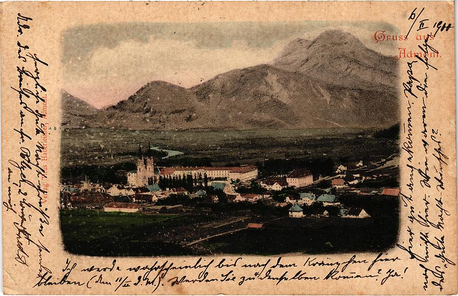 Aus der Ansichtskartensammlung (AT-ABBA-AK-1-20). / Archiv und Bibliothek Benediktinerstift Admont Aus der Ansichtskartensammlung (AT-ABBA-AK-1-20).