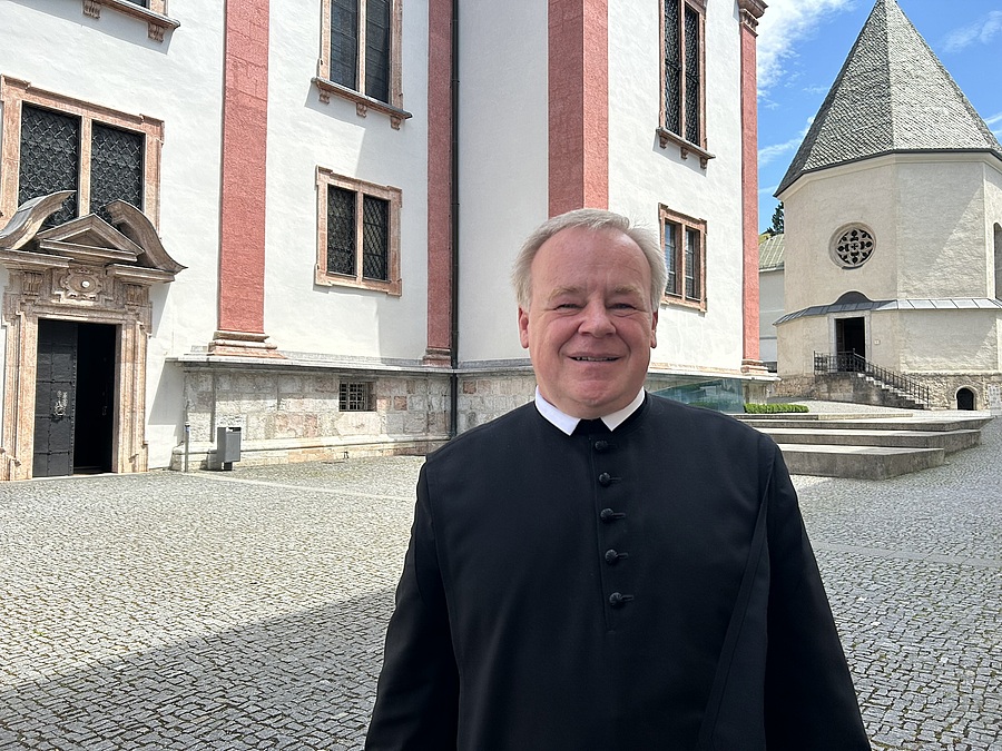 Für P. Michael Staberl begann mit dem Auftakt der Wallfahrtssaison in Mariazell eine intensive Zeit.