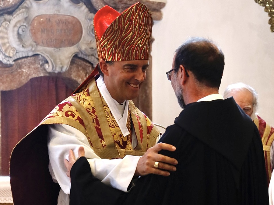 Dem Festgottesdienst stand Abt Bernhard Eckerstorfer vor.