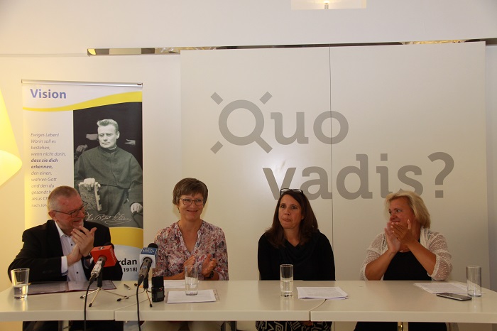 Manu Nitsch PG am 4. Sept. 2019 zum Thema Stipendium der Salvatorianischen Gemeinschaften