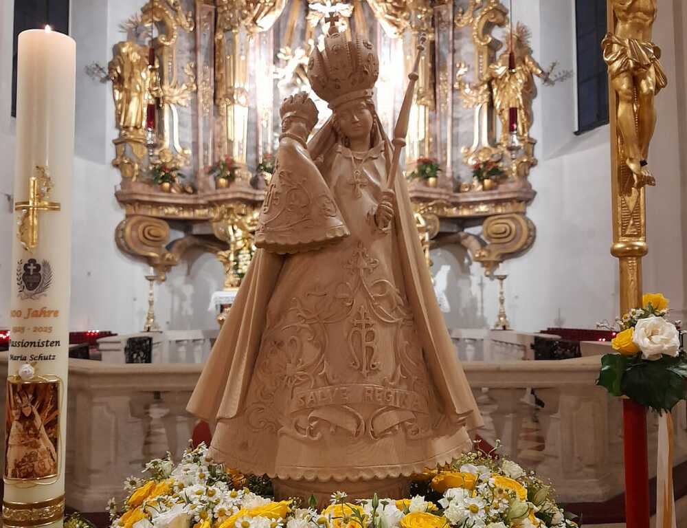 Die neue Marienstatue von Maria Schutz