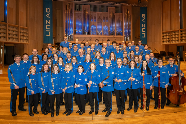 Frühjahrskonzert des großen Blasorchesters der  LINZ AG Musik; Brucknerhaus Linz, 15.04.2026; Foto: Günther Gröger ©grox