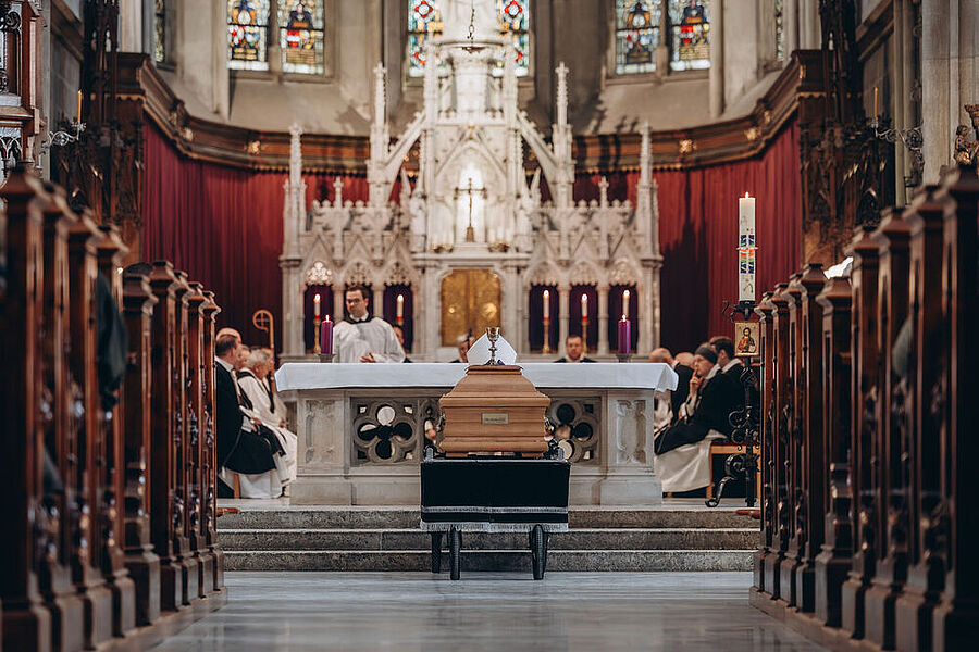 Am 7. März 2026 fand das Requiem für den verstorbenen Altabt des Stifts Admont, Bruno Hubl, statt.