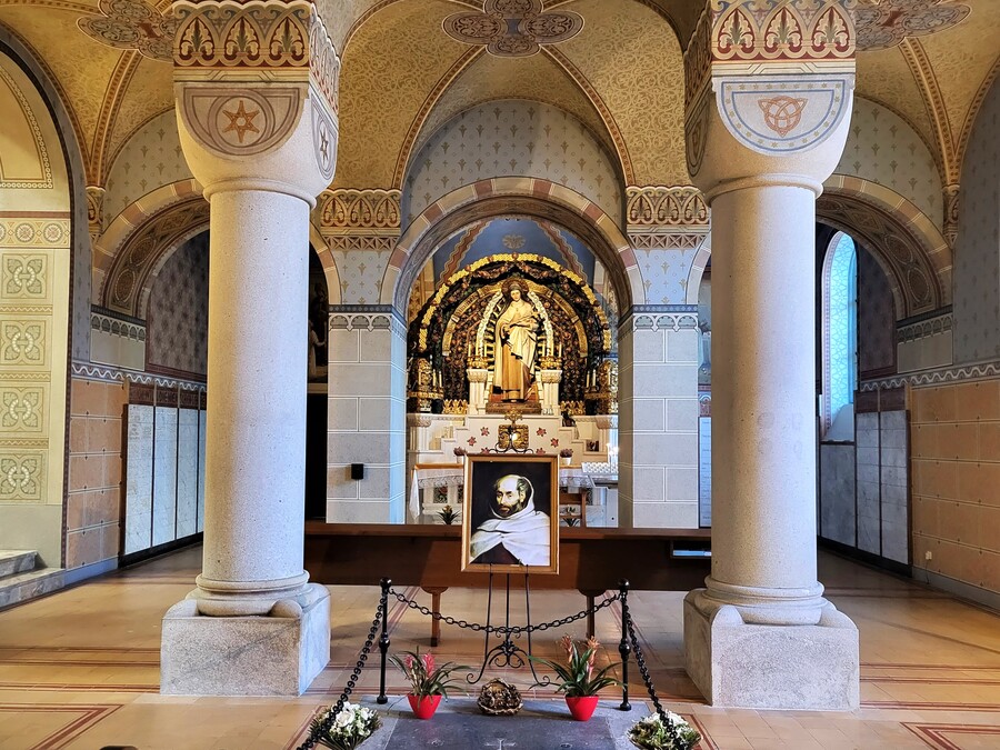 Ruhestätte von P. Dominicus / ÖOK/km Ruhestätte von P. Dominicus