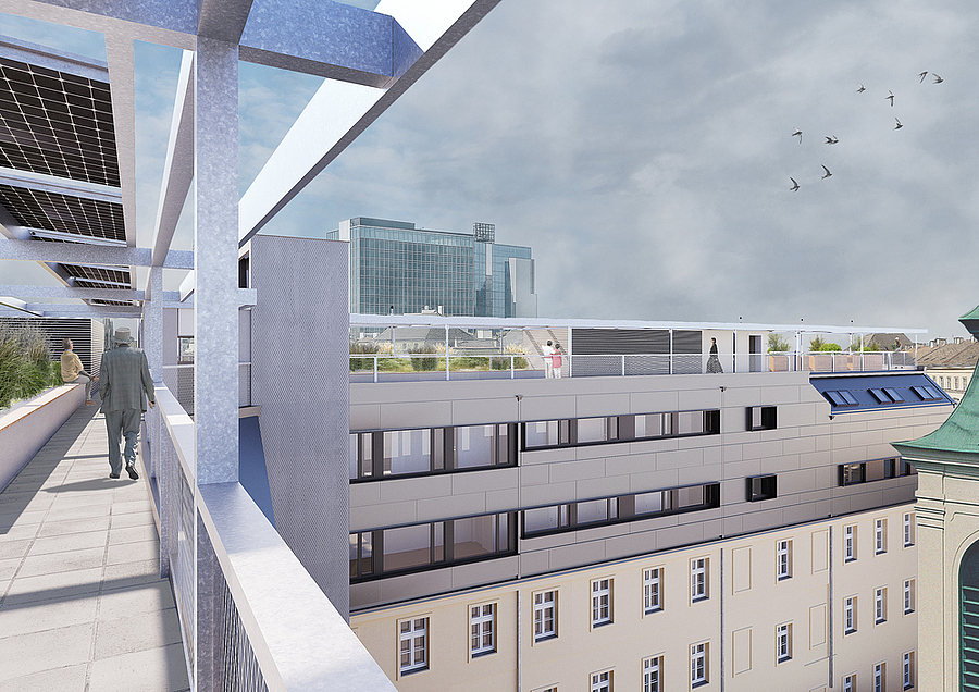 Am Standort der Barmherzigen Brüder in der Wiener Leopoldstadt entsteht ein neues Bildungszentrum.