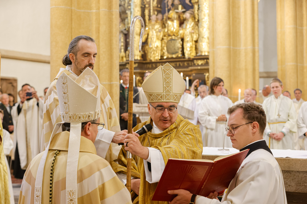Benediktion von Abt Alfred Eichmann in St. Lambrecht / Sonntagsblatt/Gerd Neuhold, Gerd Neuhold Benediktion von Abt Alfred Eichmann in St. Lambrecht