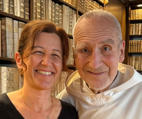 Alexandra Kreuzeder und David Steindl-Rast