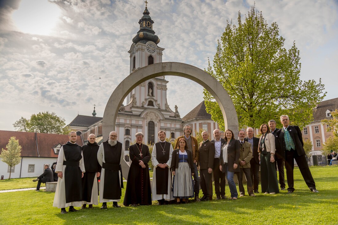 Eröffnung des Wilheringer Pilgerwegs am 19.04.2026.