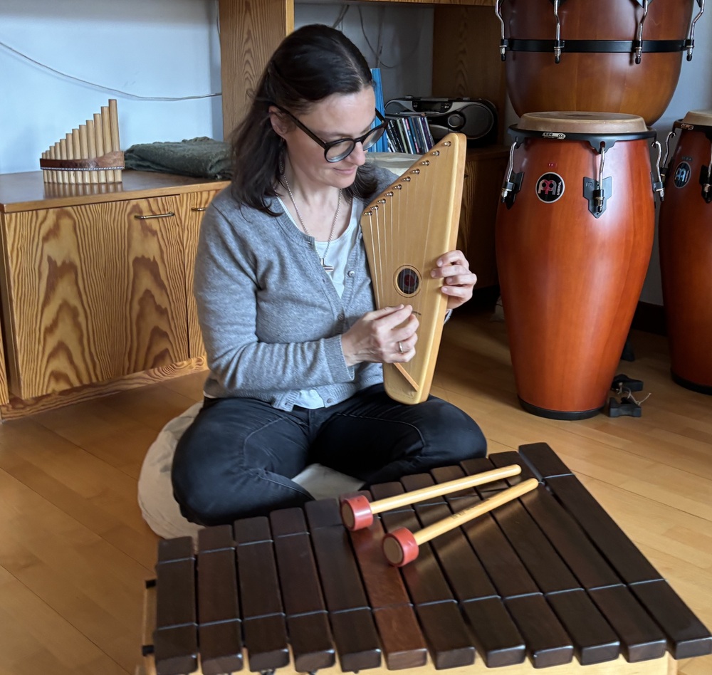 Sr. Katharina Fuchs, Ordensfrau in der Kongregation der Helferinnen der Seelen im Fegfeuer und Musiktherpeutin