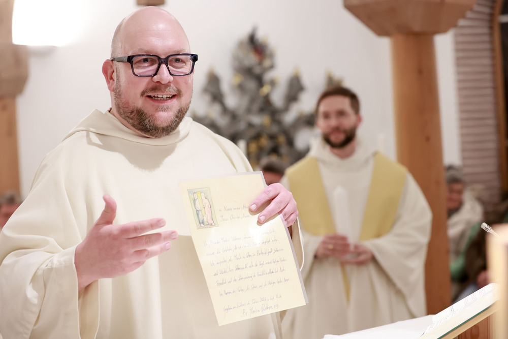 Professübertragung Br. Martin Kollmann