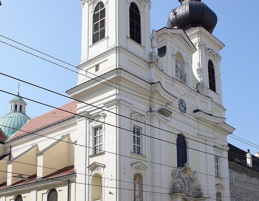 Am „Tag des Denkmals“ bekommen die Besucher:innen Einblicke in die Sanierung der Alserkirche.