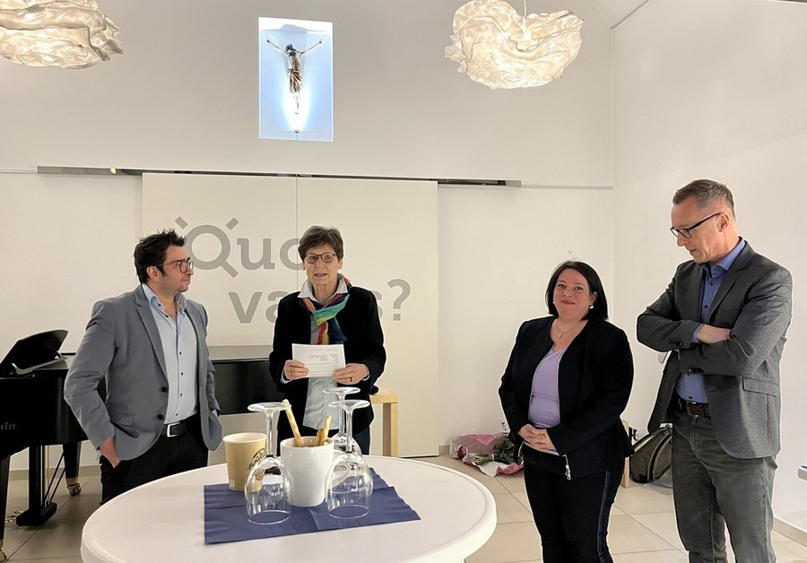 Christopher Campbell, Christine Rod, Doris Schmidt, Pete Bohynik