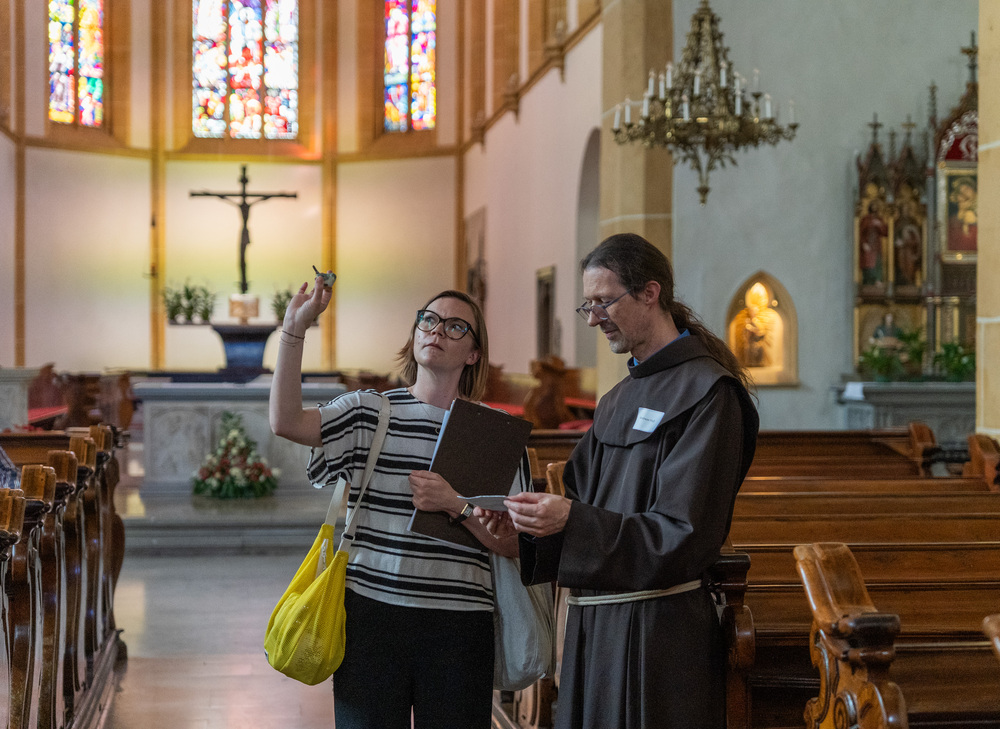 Martina Resch und Br. Andi Holl