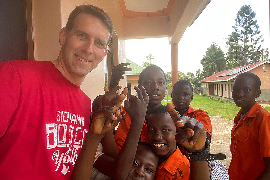Br. Peter Jirak von den Salesianern Don Boscos ist seit Beginn des Jahres 2026 in Uganda im Einsatz.