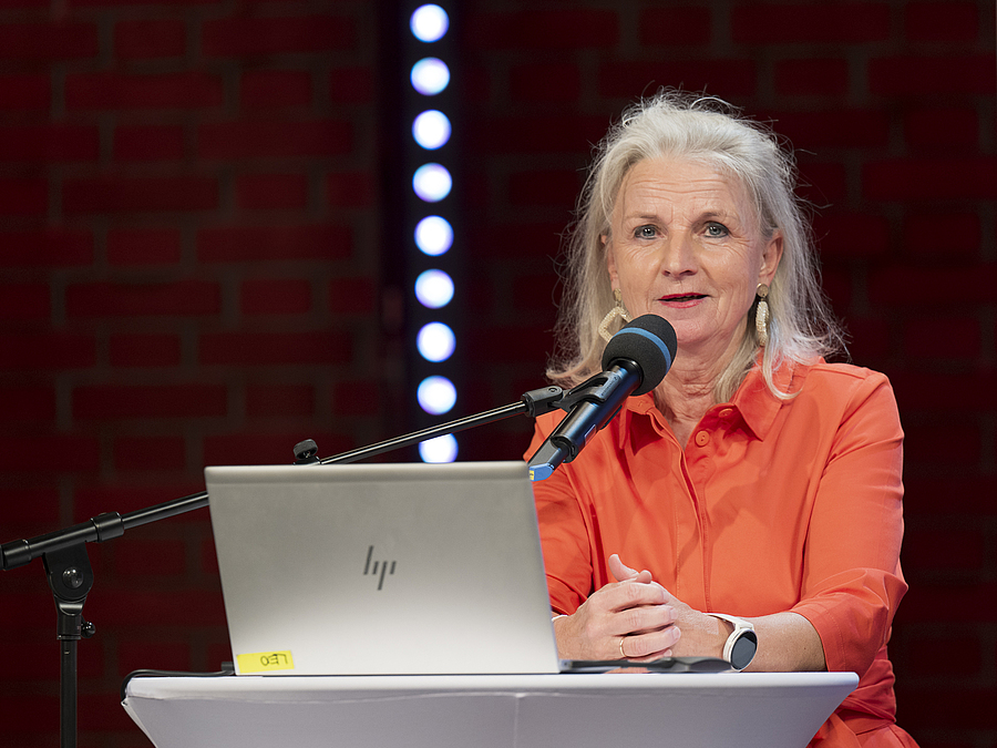Gabriele Hofer-Stelzhammer von der Katholischen Aktion OÖ fordert, bei Menschenhandel und sexueller Ausbeutung nicht wegzusehen. / MARTIN MARIA EDER Gabriele Hofer-Stelzhammer