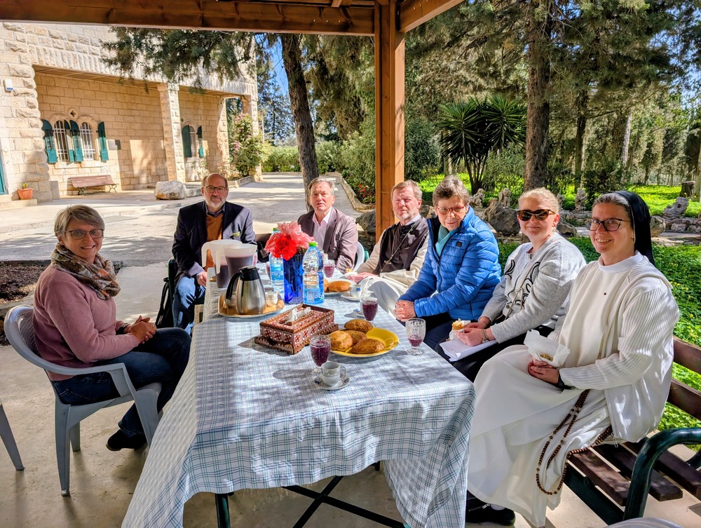 Bei Sr. Dominika Zelent in Beit Emmaus
