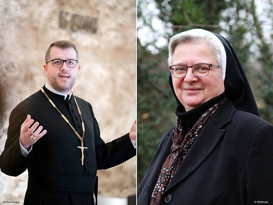 Propst Petrus Stockinger und Sr. Franziska Bruckner wurden am 12. Oktober 2026 zu den Vorsitzenden der Ordenskonferenz der Diözese St. Pölten gewählt. / Klaus Ranger; ÖOK/msb Propst Petrus Stockinger und Sr. Franziska Bruckner wurden am 12. Oktober 2026 zu den Vorsitzenden der Ordenskonferenz der Diözese St. Pölten gewählt.