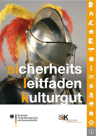 Abb. 12, unten: Print-Publikation „sicherheitsleitfaden kulturgut“ © SiLK
