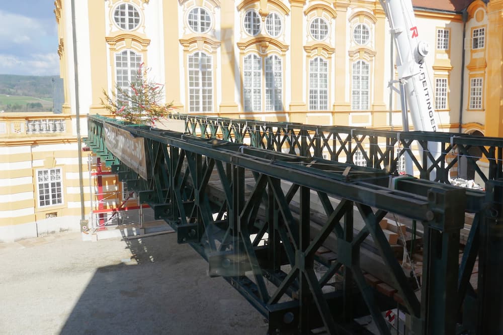 Behelfsbrücke des Österreichischen Bundesheers