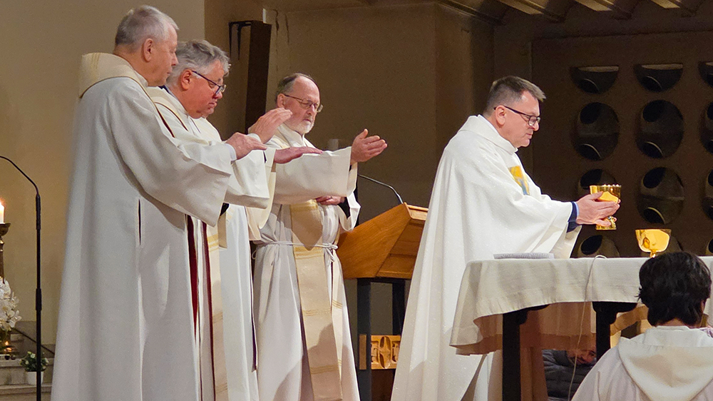 In der Predigt von Provinzial P. Siegfried M. Kettner SDB erfuhr man viel über das Leben und Wirken Don Boscos. (c) SDB