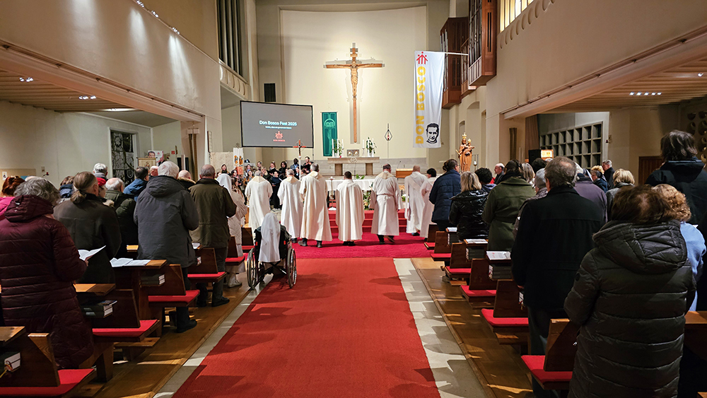 Das große Don Bosco Fest mit mehr als 200 Mitfeiernden fand im Salesianum Wien statt. (c) SDB