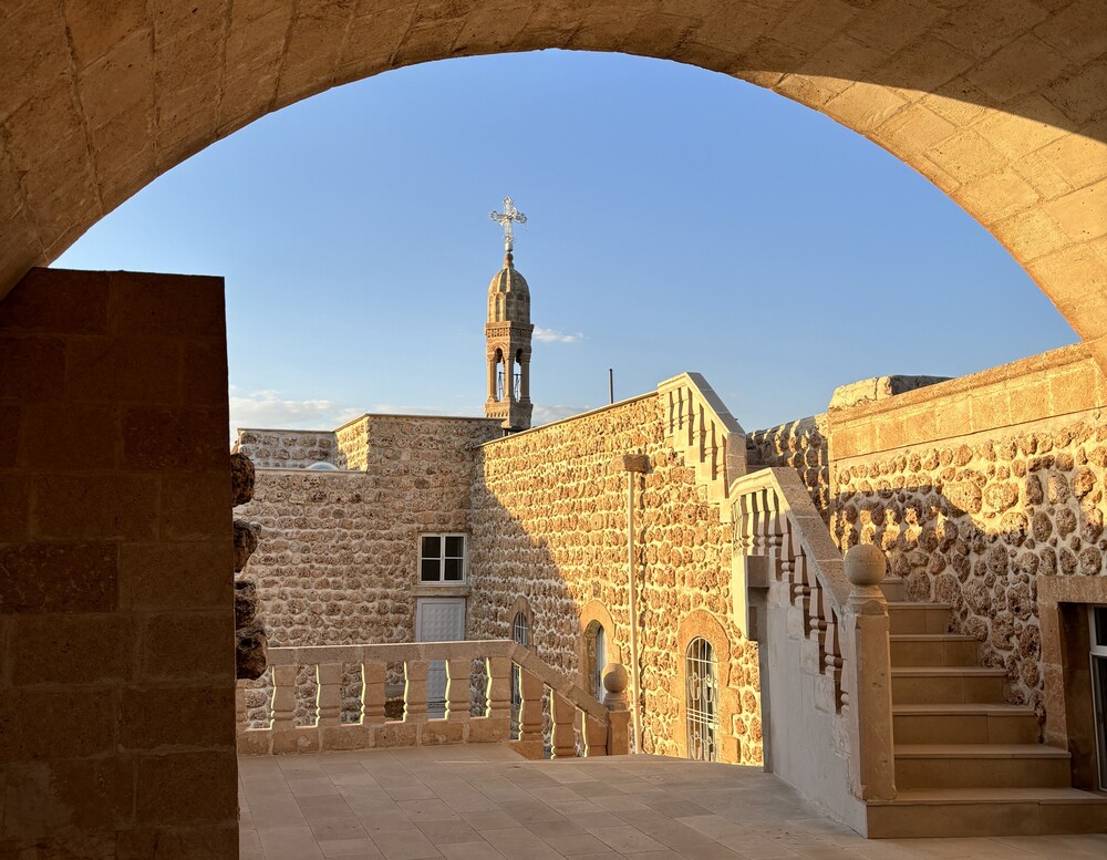 Kloster Mor Malke in den Izlo-Bergen.