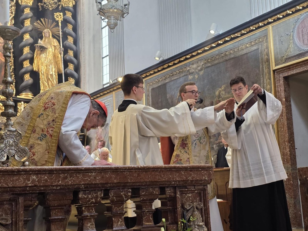 Priesterweihe von P. Elias Krexner OSB