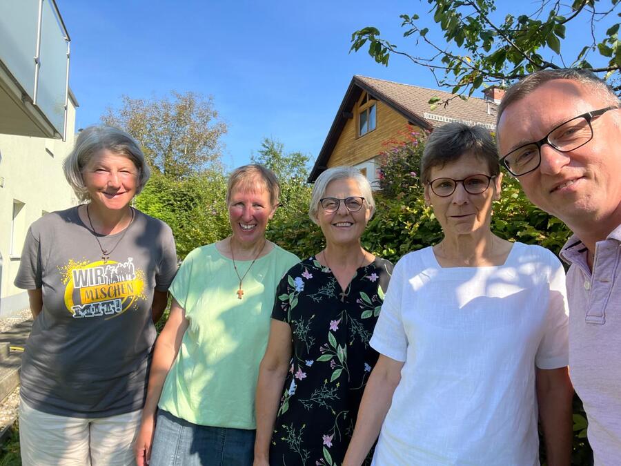 Die Klösterreise 2024 führte auch zu den Halleiner Schwestern Franziskanerinnen